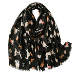 Load image into Gallery viewer, Animal Print Linen-Touch Wrap M5A264