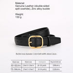 Load image into Gallery viewer, Double-Sided Genuine Leather Belt Women Commuter N6H331