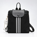 Load image into Gallery viewer, Unisex Nylon Color-Block Flap Backpack N6J199
