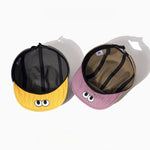 Load image into Gallery viewer, Cute Eye Embroidery Bucket Hat Women Turned-Up Brim N6C085