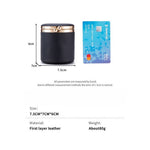 Load image into Gallery viewer, Genuine Leather Kiss Lock Coin Purse Mini Jewelry Box N6G100
