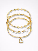 Load image into Gallery viewer, Mama Beaded Bracelet Set Women N6D533