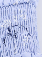 Load image into Gallery viewer, Slimming Embroidered Floral Short Sleeve Dress Women N6C277