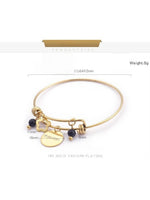 Load image into Gallery viewer, Engraved MOM Love You Bracelet Women N6D537