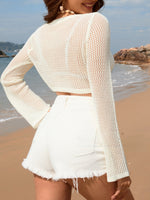 Load image into Gallery viewer, Womens Crew Neck Long Sleeve Knit Top N25A006