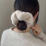 Load image into Gallery viewer, Faux Mink Scrunchy Women Thermal Hair Tie S5P779