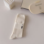 Load image into Gallery viewer, Vertical Stripe Crew Socks Women Cotton Stackable M5A307