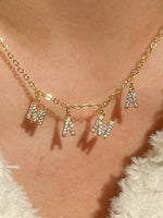 Load image into Gallery viewer, Mama Pendant Mother's Day Necklace Women N6D517