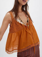 Load image into Gallery viewer, Y2K Lace Trim Camisole Women N6C121