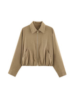 Load image into Gallery viewer, Women's POLO Collar Jacket & Casual Pants Separates N6H122