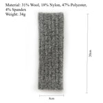 Load image into Gallery viewer, Wool Blend Fingerless Touchscreen Gloves Women S5P668