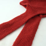 Load image into Gallery viewer, Letter Patch Scarf Hat Acrylic Knit Ear Warmer Beanie M5A314