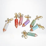 Load image into Gallery viewer, Dopamine Glitter Liquid Pencil Charm Keychain N6D044