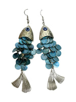 Load image into Gallery viewer, Vintage Fish Tail Fringe Earrings Women Luxury Design N6B016