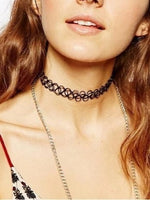 Load image into Gallery viewer, Tattoo Like Invisible Adjustable Choker Necklace N6A226