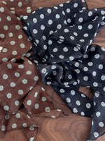 Load image into Gallery viewer, Polka Dot Mesh Long Scarf 180cm Women N6C011