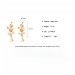 Load image into Gallery viewer, Shell & Starfish Drop Earrings Ocean Style Jewelry N6A147