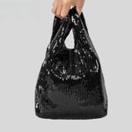 Load image into Gallery viewer, Sequin Shoulder Bag Bling Bling Hand Carry Vest Style S5P809