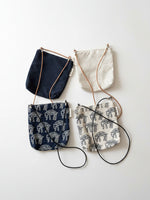 Load image into Gallery viewer, Denim Embroidered Crossbody Phone Bag Women N6B117