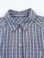 Load image into Gallery viewer, Layered Gingham Dress with Belt Women N6C115