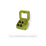 Load image into Gallery viewer, Velvet Travel Jewelry Case with Zipper N6E073