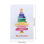 Load image into Gallery viewer, Watercolor Christmas Tree Greeting Cards with Envelopes N6K299