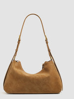 Load image into Gallery viewer, Camel Suede Hobo Tote Bag Women N6C044