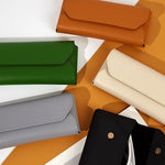 Load image into Gallery viewer, Solid Color PU Eyeglasses Case Waterproof Protective S5P848