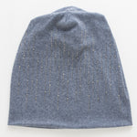 Load image into Gallery viewer, Double Layer Cotton Rhinestone Beanie Women N6H227