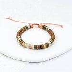 Load image into Gallery viewer, Waterproof Waxed Cord Braided Bracelet S5P625