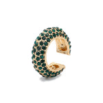 Load image into Gallery viewer, Y2K Full Set C Clip Ear Cuff Crystal Piercing Free S5P219