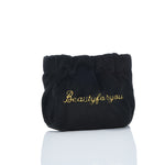 Load image into Gallery viewer, Retro Snap Closure Velvet Makeup Pouch Women N6B133