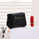 Load image into Gallery viewer, Fur Embroidery Makeup Bag Travel Organizer Women N6B114