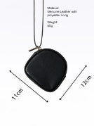 Load image into Gallery viewer, Genuine Leather Zipper Pouch Multi-Use Women N6B138