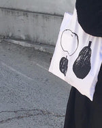 Load image into Gallery viewer, Still Life Fruit Print Shoulder Bag Cotton Linen S5P273