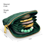 Load image into Gallery viewer, Plaid Luxe Jewelry Organizer Pouch Multiple Colors S5P952