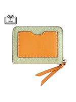 Load image into Gallery viewer, Genuine Leather Accordion Card Wallet Women N6D027
