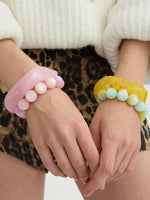 Load image into Gallery viewer, Resin Bangle Retro Irregular Statement Bracelet N6A198