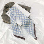 Load image into Gallery viewer, Silk Like Polka Dot 70x70 Scarf Multi-Color Women M5A346