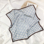 Load image into Gallery viewer, Silk Like Polka Dot 70x70 Scarf Multi-Color Women M5A346