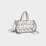 Load image into Gallery viewer, Woven PU Bucket Bag Fashion Shoulder Crossbody N6F144