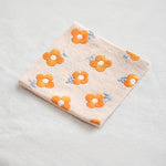 Load image into Gallery viewer, Square Embroidered Coaster Fabric Absorbent Table Mat N6G059