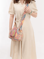 Load image into Gallery viewer, Bohemian Canvas Bucket Shoulder Bag Women N6C305