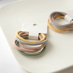 Load image into Gallery viewer, 5 Pack Twisted Hair Ties High Elasticity Solid Colors N6F128