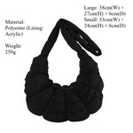 Load image into Gallery viewer, Pleated Cloud Bag Women Large Capacity Shoulder Tote S5P714