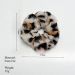 Load image into Gallery viewer, Faux Mink Fur Scrunchy Women Vintage Hair Tie S5P777