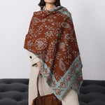 Load image into Gallery viewer, Vintage Paisley Faux Cashmere Scarf Women Warm M5A331