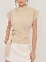 Load image into Gallery viewer, Womens Tweed Detail Top N25A601