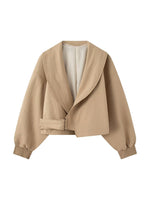Load image into Gallery viewer, Casual Notch Lapel Buckle Jacket Women Multi-Color N6G167