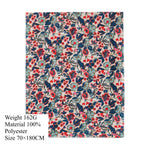 Load image into Gallery viewer, Soft Faux Cashmere Printed Fringe Scarf Shawl N6A146